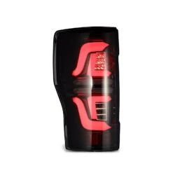 17-19 Ford Super Duty PRO-Series LED Tail Lights Jet Black -Car Light Shop 17 19 ford super duty pro series led tail lights jet black 761838
