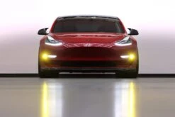 Car Light Shop -Car Light Shop 17 23 tesla model 3 20 24 model y doubletap dual color led projector fog lights 176679