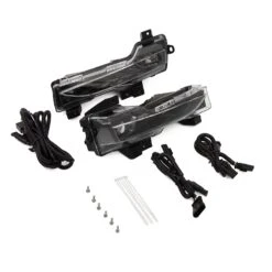 17-23 Tesla Model 3 / 20-24 Model Y DoubleTap Dual Color LED Projector Fog Lights -Car Light Shop 17 23 tesla model 3 20 24 model y doubletap dual color led projector fog lights 546086