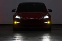 17-23 Tesla Model 3 / 20-24 Model Y DoubleTap Dual Color LED Projector Fog Lights -Car Light Shop 17 23 tesla model 3 20 24 model y doubletap dual color led projector fog lights 597949