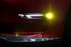 17-23 Tesla Model 3 / 20-24 Model Y DoubleTap Dual Color LED Projector Fog Lights -Car Light Shop 17 23 tesla model 3 20 24 model y doubletap dual color led projector fog lights 703689