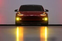 17-23 Tesla Model 3 / 20-24 Model Y DoubleTap Dual Color LED Projector Fog Lights -Car Light Shop 17 23 tesla model 3 20 24 model y doubletap dual color led projector fog lights 849492