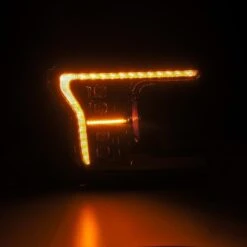 18-20 Ford F150 (MK II 14th Gen Style) NOVA-Series LED Projector Headlights Alpha-Black -Car Light Shop 18 20 ford f150 mk ii 14th gen style nova series led projector headlights alpha black 142738