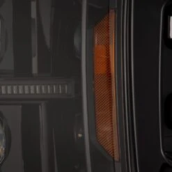 18-20 Ford F150 (MK II 14th Gen Style) NOVA-Series LED Projector Headlights Alpha-Black -Car Light Shop 18 20 ford f150 mk ii 14th gen style nova series led projector headlights alpha black 763572