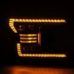 18-20 Ford F150 NOVA-Series LED Projector Headlights Alpha-Black -Car Light Shop 18 20 ford f150 nova series led projector headlights alpha black 590106