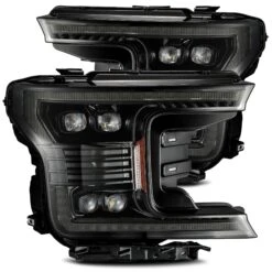 18-20 Ford F150 NOVA-Series LED Projector Headlights Alpha-Black