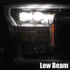 18-20 Ford F150 NOVA-Series LED Projector Headlights Chrome -Car Light Shop 18 20 ford f150 nova series led projector headlights chrome 409903