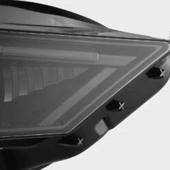 18-23 Ford Mustang MK II NOVA-Series LED Projector Headlights Alpha-Black -Car Light Shop 18 23 ford mustang mk ii nova series led projector headlights alpha black 257959