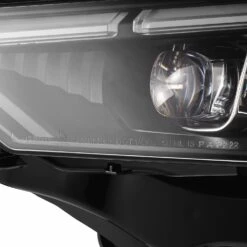 18-23 Ford Mustang MK II NOVA-Series LED Projector Headlights Alpha-Black -Car Light Shop 18 23 ford mustang mk ii nova series led projector headlights alpha black 272545