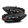 18-23 Ford Mustang MK II NOVA-Series LED Projector Headlights Alpha-Black -Car Light Shop 18 23 ford mustang mk ii nova series led projector headlights alpha black 505117