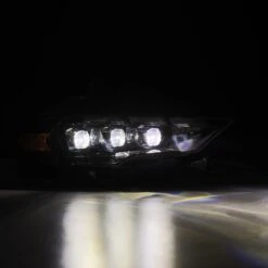 18-23 Ford Mustang MK II NOVA-Series LED Projector Headlights Alpha-Black -Car Light Shop 18 23 ford mustang mk ii nova series led projector headlights alpha black 804519