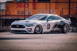 18-23 Ford Mustang MK II NOVA-Series LED Projector Headlights Black -Car Light Shop 18 23 ford mustang mk ii nova series led projector headlights black 843641