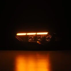 18-23 Ford Mustang MK II NOVA-Series LED Projector Headlights Black -Car Light Shop 18 23 ford mustang mk ii nova series led projector headlights black 908253