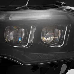 18-23 Ford Mustang MK II NOVA-Series LED Projector Headlights Black -Car Light Shop 18 23 ford mustang mk ii nova series led projector headlights black 911946