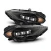 18-23 Ford Mustang NOVA-Series LED Projector Headlights Alpha-Black -Car Light Shop 18 23 ford mustang nova series led projector headlights alpha black 345997