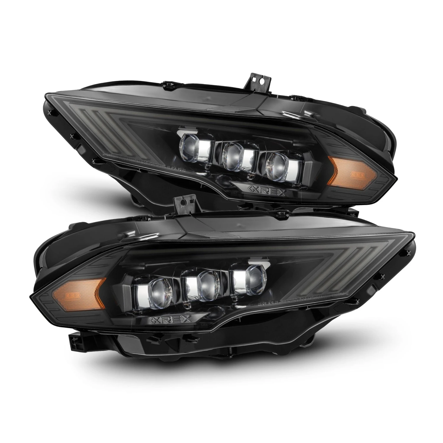 18-23 Ford Mustang NOVA-Series LED Projector Headlights Alpha-Black 3 18-23 Ford Mustang NOVA-Series LED Projector Headlights Alpha-Black