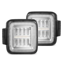 18-24 Jeep Wrangler JL NOVA-Series Prismatic LED Tail Lights Clear