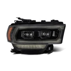 19-22 Ram 2500/3500/4500/5500 PRO-Series Halogen Projector Headlights Alpha-Black -Car Light Shop 19 22 ram 2500350045005500 pro series halogen projector headlights alpha black 887381