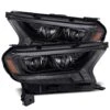 19-23 Ford Ranger LUXX-Series LED Projector Headlights Alpha-Black -Car Light Shop 19 23 ford ranger luxx series led projector headlights alpha black 685194