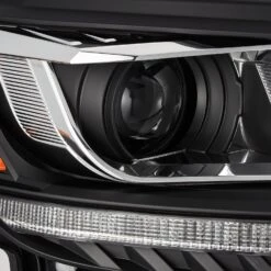19-23 Ford Ranger LUXX-Series LED Projector Headlights Black -Car Light Shop 19 23 ford ranger luxx series led projector headlights black 248480