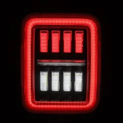 19-24 Jeep Gladiator JT NOVA-Series Prismatic LED Tail Lights Black-Red 29 19-24 Jeep Gladiator JT NOVA-Series Prismatic LED Tail Lights Black-Red -Car Light Shop 19 24 jeep gladiator jt nova series prismatic led tail lights black red 119890