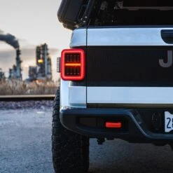 19-24 Jeep Gladiator JT NOVA-Series Prismatic LED Tail Lights Black-Red 25 19-24 Jeep Gladiator JT NOVA-Series Prismatic LED Tail Lights Black-Red -Car Light Shop 19 24 jeep gladiator jt nova series prismatic led tail lights black red 429039