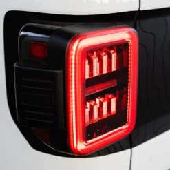 19-24 Jeep Gladiator JT NOVA-Series Prismatic LED Tail Lights Black-Red 26 19-24 Jeep Gladiator JT NOVA-Series Prismatic LED Tail Lights Black-Red -Car Light Shop 19 24 jeep gladiator jt nova series prismatic led tail lights black red 818168