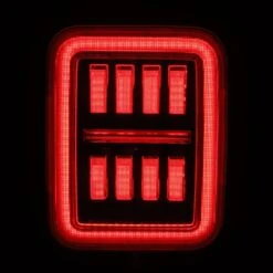 19-24 Jeep Gladiator JT NOVA-Series Prismatic LED Tail Lights Black-Red 27 19-24 Jeep Gladiator JT NOVA-Series Prismatic LED Tail Lights Black-Red -Car Light Shop 19 24 jeep gladiator jt nova series prismatic led tail lights black red 829968