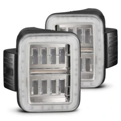 19-24 Jeep Gladiator JT NOVA-Series Prismatic LED Tail Lights Chrome