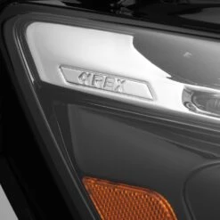 19-24 Mercedes-Benz Sprinter NOVA-Series LED Projector Headlights Alpha-Black -Car Light Shop 19 24 mercedes benz sprinter nova series led projector headlights alpha black 568859