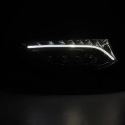 19-24 Mercedes-Benz Sprinter NOVA-Series LED Projector Headlights Alpha-Black -Car Light Shop 19 24 mercedes benz sprinter nova series led projector headlights alpha black 887593