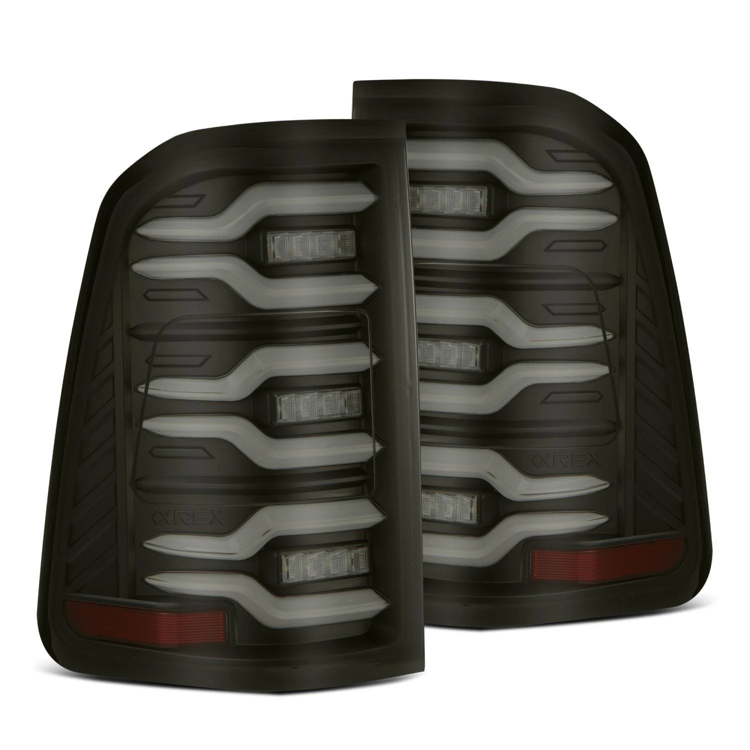 19-24 Ram 1500 LUXX-Series LED Tail Lights Black 3 19-24 Ram 1500 LUXX-Series LED Tail Lights Black