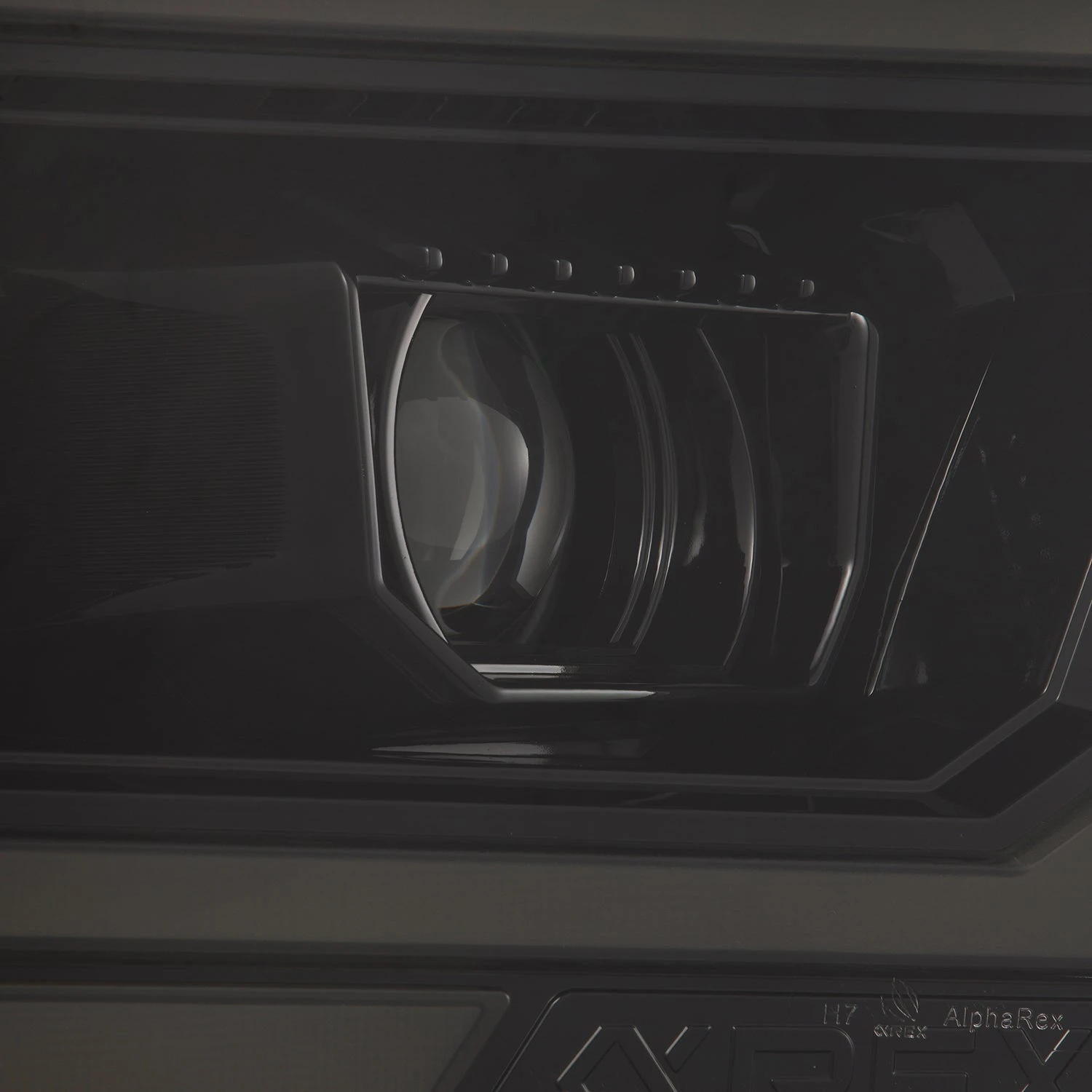 19-24 Ram 1500 (MK II 2500 Style) PRO-Series Halogen Projector Headlights Alpha-Black 11 19-24 Ram 1500 (MK II 2500 Style) PRO-Series Halogen Projector Headlights Alpha-Black - Image 9