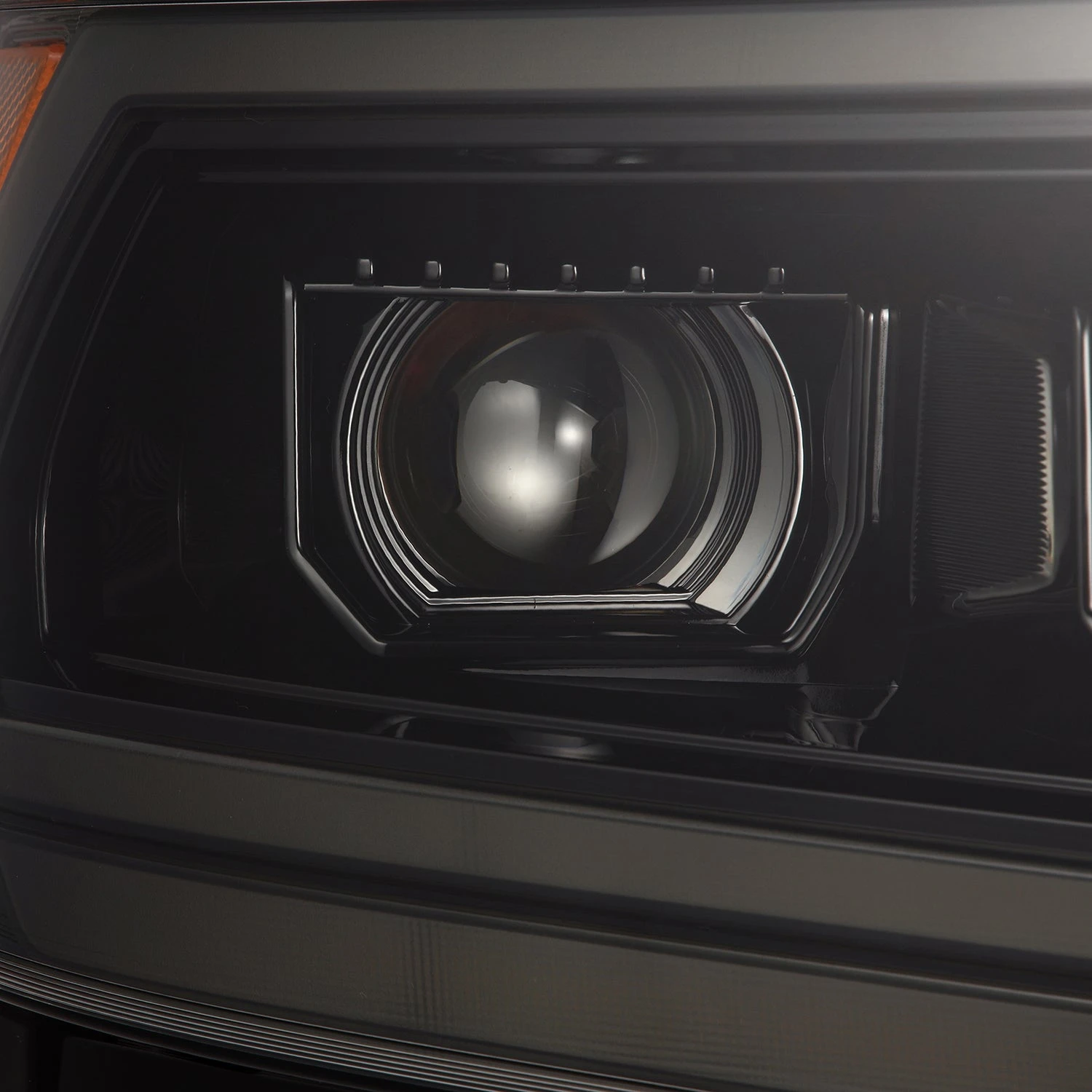 19-24 Ram 1500 (MK II 2500 Style) PRO-Series Halogen Projector Headlights Alpha-Black 9 19-24 Ram 1500 (MK II 2500 Style) PRO-Series Halogen Projector Headlights Alpha-Black - Image 7