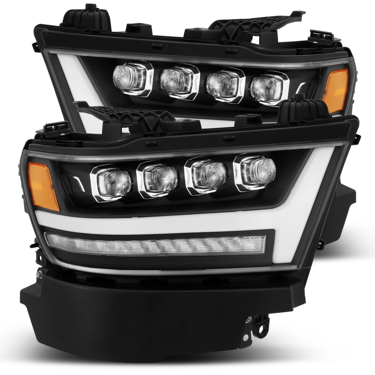 19-24 Ram 1500 NOVA-Series LED Projector Headlights Black 3 19-24 Ram 1500 NOVA-Series LED Projector Headlights Black