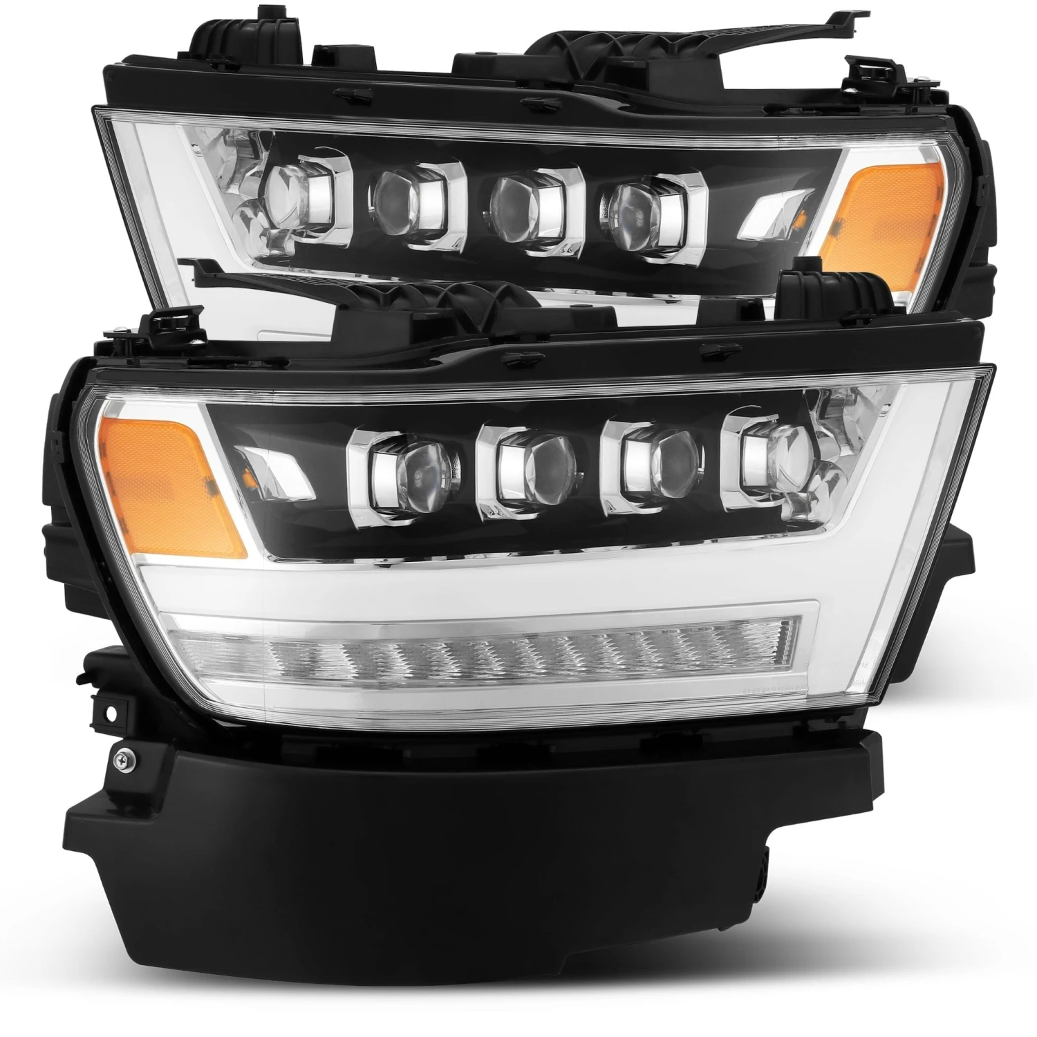 19-24 Ram 1500 NOVA-Series LED Projector Headlights Chrome 3 19-24 Ram 1500 NOVA-Series LED Projector Headlights Chrome