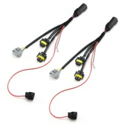 20-23 Toyota Tacoma Stock LED Headlights To AlphaRex NOVA-Series Projector Headlights Converters