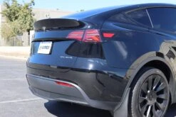 20-24 Tesla Model Y (With Stock Amber Turn Signal) PRO-Series LED Tail Lights Red Smoke -Car Light Shop 20 24 tesla model y with stock amber turn signal pro series led tail lights red smoke 202089