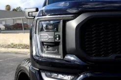 21-23 Ford F150 / 21-23 Ford F150 Raptor LUXX-Series LED Projector Headlights Alpha-Black -Car Light Shop 21 23 ford f150 21 23 ford f150 raptor luxx series led projector headlights alpha black 202544