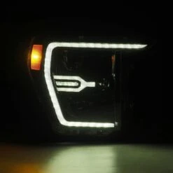 21-23 Ford F150 / 21-23 Ford F150 Raptor LUXX-Series LED Projector Headlights Alpha-Black -Car Light Shop 21 23 ford f150 21 23 ford f150 raptor luxx series led projector headlights alpha black 397034
