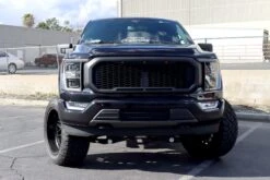 21-23 Ford F150 / 21-23 Ford F150 Raptor LUXX-Series LED Projector Headlights Alpha-Black -Car Light Shop 21 23 ford f150 21 23 ford f150 raptor luxx series led projector headlights alpha black 492050