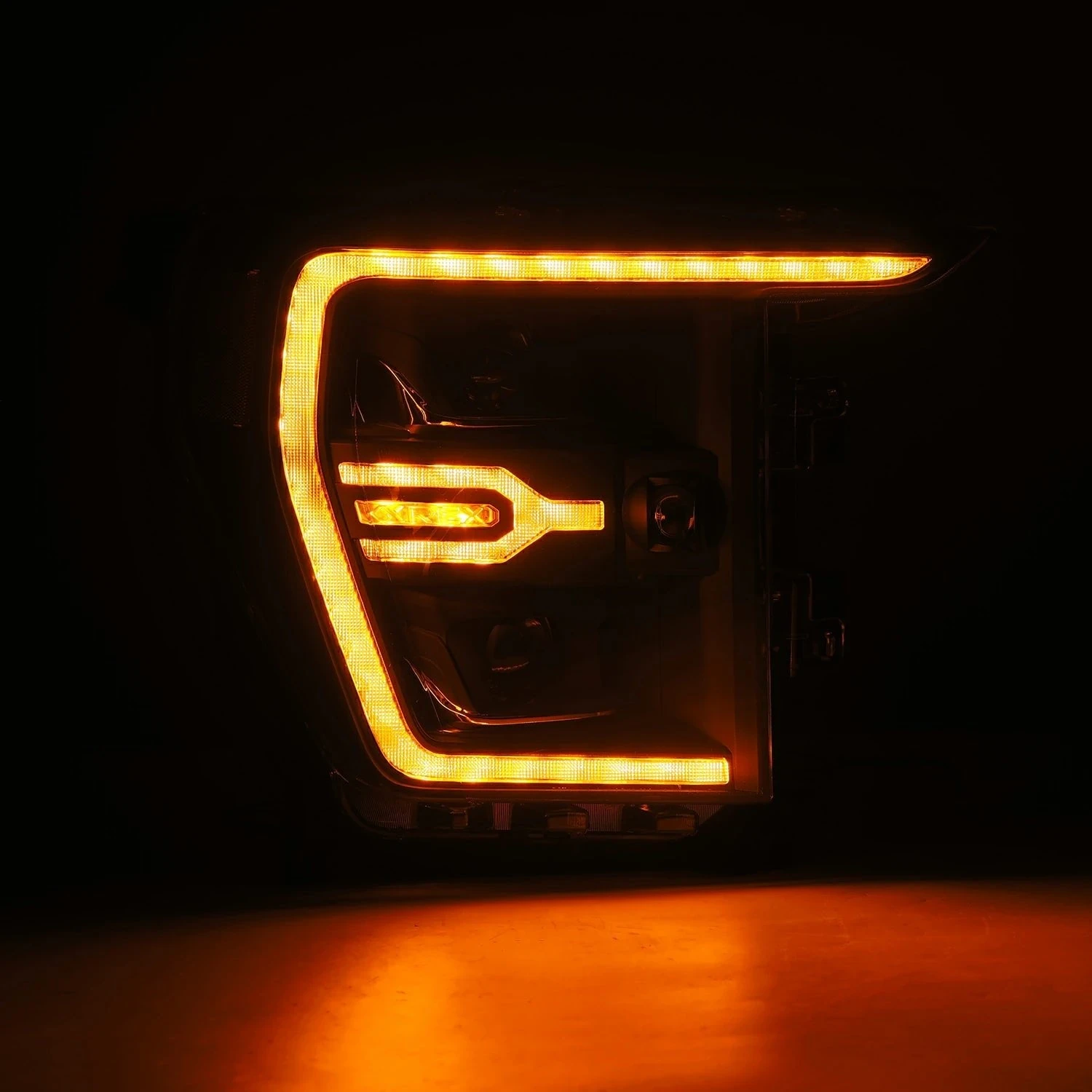 21-23 Ford F150 / 21-23 Ford F150 Raptor LUXX-Series LED Projector Headlights Black 12 21-23 Ford F150 / 21-23 Ford F150 Raptor LUXX-Series LED Projector Headlights Black - Image 10