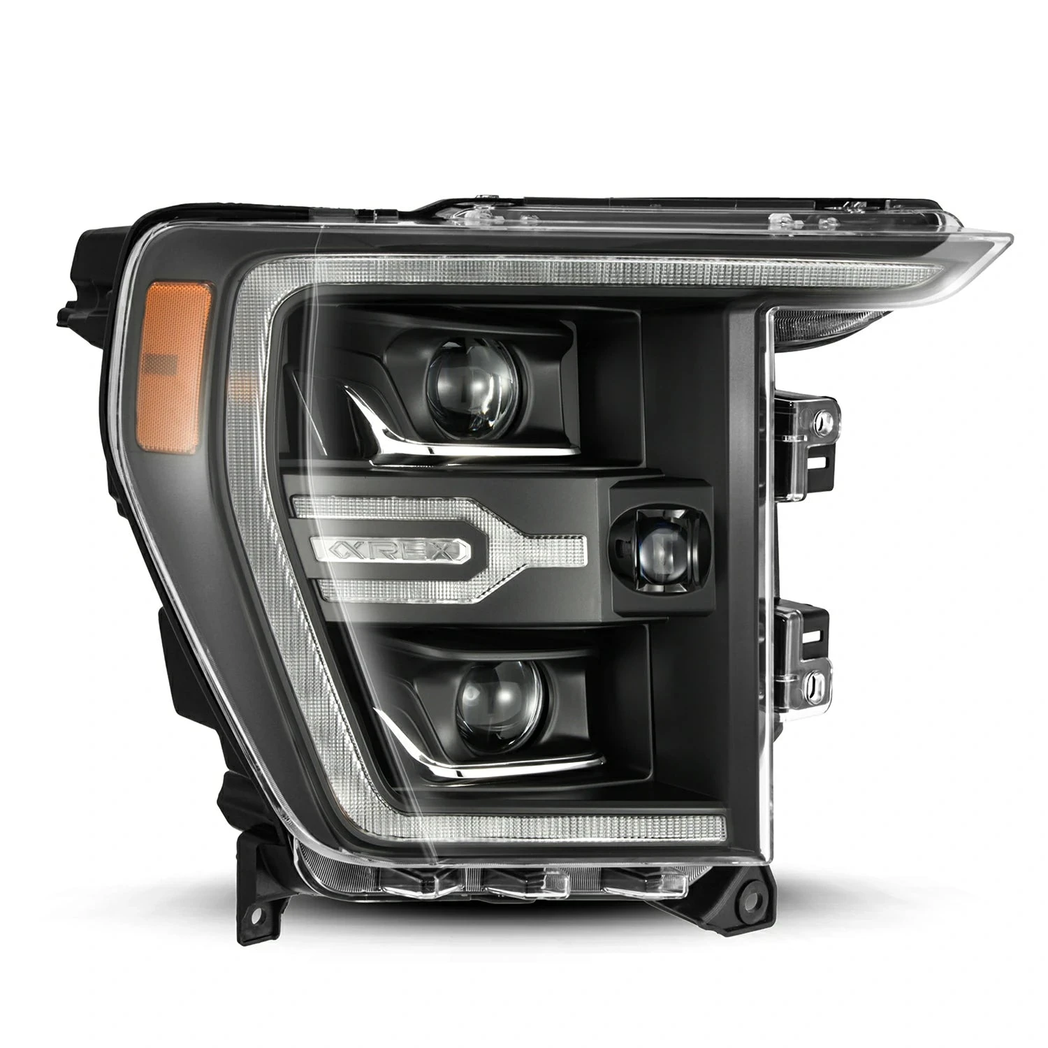 21-23 Ford F150 / 21-23 Ford F150 Raptor LUXX-Series LED Projector Headlights Black 13 21-23 Ford F150 / 21-23 Ford F150 Raptor LUXX-Series LED Projector Headlights Black - Image 11