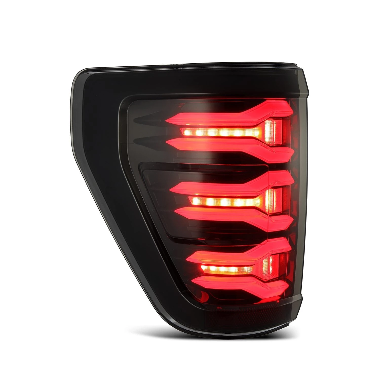 21-23 Ford F150 LUXX-Series LED Tail Lights Black-Red 11 21-23 Ford F150 LUXX-Series LED Tail Lights Black-Red - Image 9