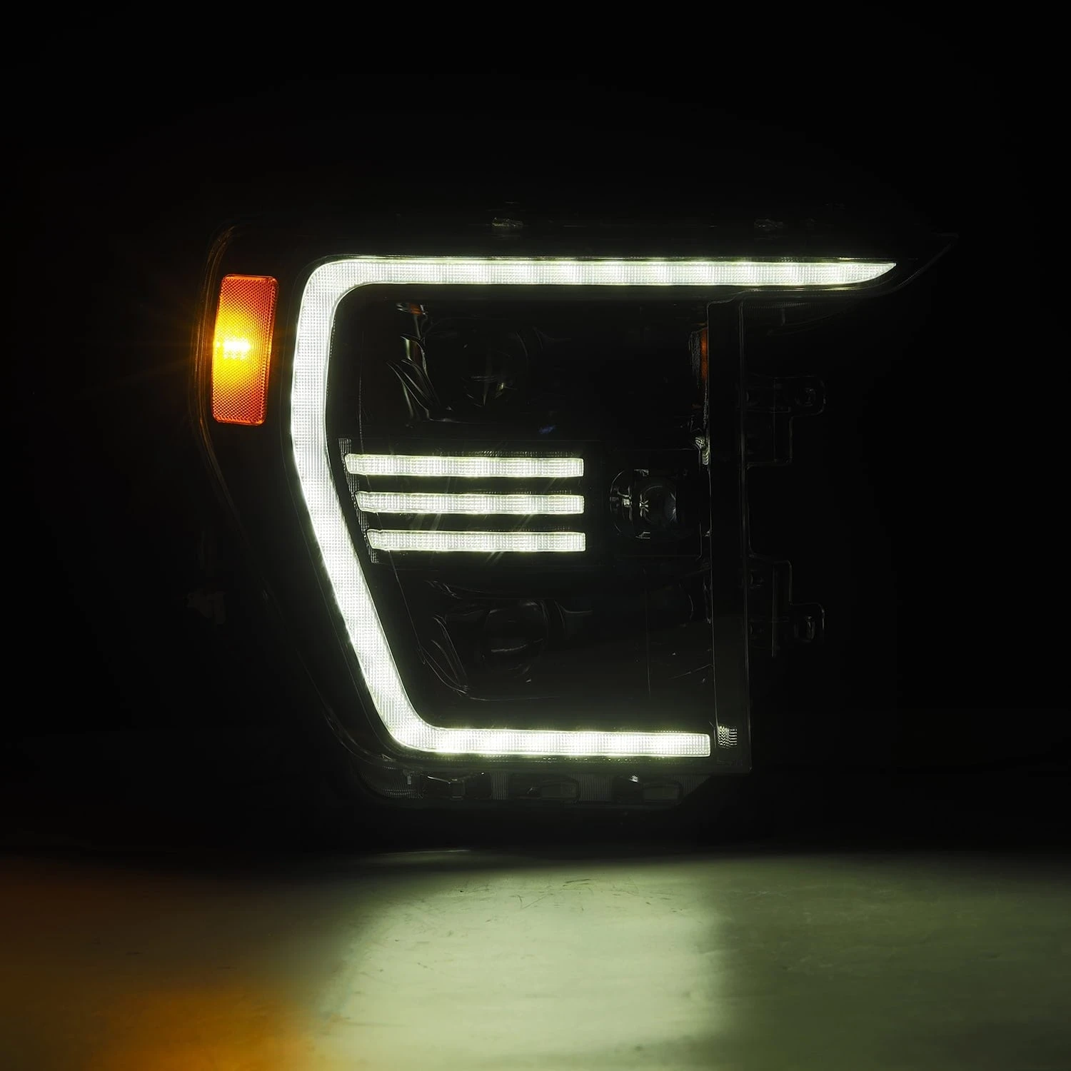 21-23 Ford F150 PRO-Series Halogen Projector Headlights Alpha-Black 14 21-23 Ford F150 PRO-Series Halogen Projector Headlights Alpha-Black - Image 12