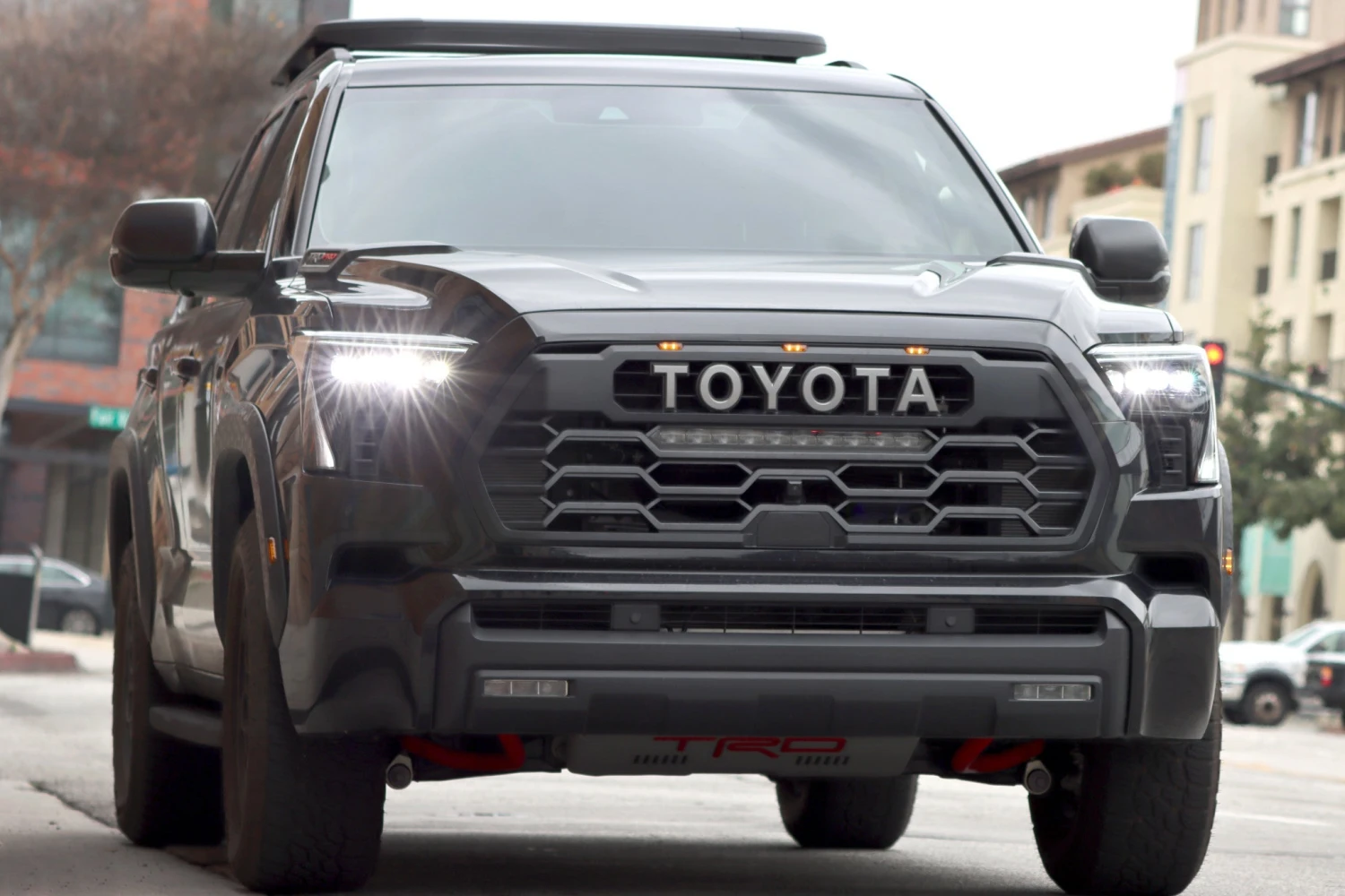 22-24 Toyota Tundra/Sequoia NOVA-Series LED Projector Headlights Black 4 22-24 Toyota Tundra/Sequoia NOVA-Series LED Projector Headlights Black - Image 2