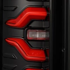 87-96 Ford F-Series/Bronco LUXX-Series LED Tail Lights Black Red 17 87-96 Ford F-Series/Bronco LUXX-Series LED Tail Lights Black Red -Car Light Shop 87 96 ford f seriesbronco luxx series led tail lights black red 650988