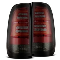 99-16 Ford Super Duty / 97-03 F150 PRO-Series LED Tail Lights Red Smoke