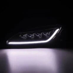 99-09 Honda S2000 NOVA-Series LED Projector Headlights Black -Car Light Shop 99 09 honda s2000 nova series led projector headlights black 958077