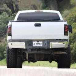 99-16 Ford Super Duty / 97-03 F150 LUXX-Series LED Tail Lights Alpha-Black -Car Light Shop 99 16 ford super duty 97 03 f150 luxx series led tail lights alpha black 456466